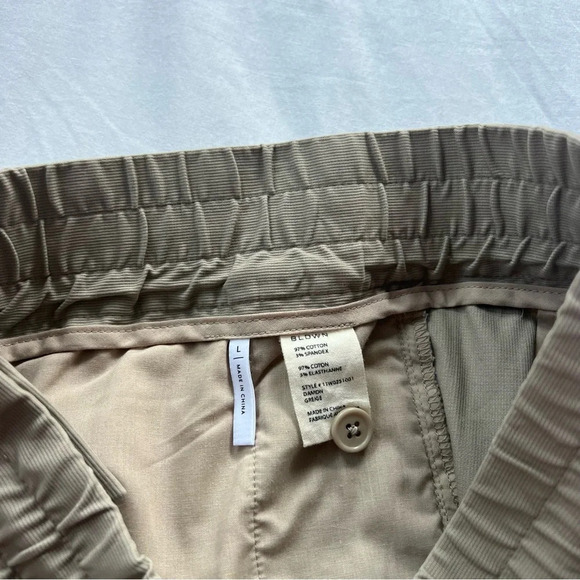 Baldwin BLDWN Tan Joggers Slim Fit Drawstring Damon Pants 9998 - Picture 8 of 12